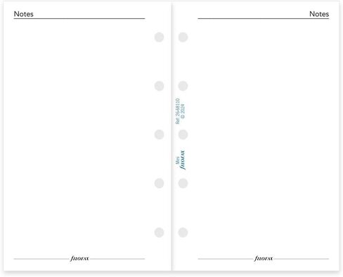 Filofax Calendar Diary Refill, Mini Size, Month-to-View, White Paper, English, 2026 (C68110-26) in Saudi Arabia