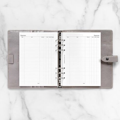 Filofax Calendar Diary Refill, A5 Size, One Day on One Page with Appointments, Business Diary, White Paper, English, 2026 (C68519-26) in Saudi Arabia
