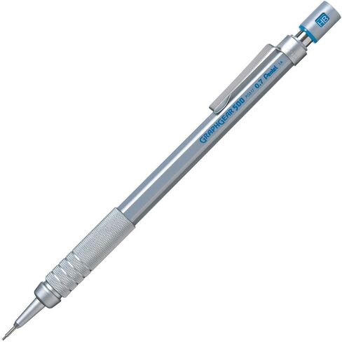 قلم رصاص ميكانيكي من Pentel، Graph Gear 500، للمسودة، 0.7 مم (PG517) in Saudi Arabia
