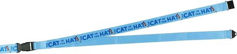 Dr. Seuss Cat in The Hat Breakaway Lanyard ID Badge Holder 2" Rubber Character Charm for Keys Keychain in Saudi Arabia