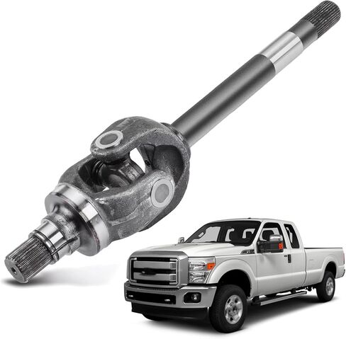 munirater Front Left Axle Shaft Replacement for F-350 Super Duty 4WD 2005-2012 in Saudi Arabia