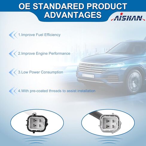 2PCS O2 Oxygen Sensor Upstream and Downstream 234-9038 234-4381 Compatible with Nissan Maxima 2009, Altima 2008 2009 2010 L4 2.5L V6 3.5L Replace 226931AA0A 22690-ED000 in Saudi Arabia