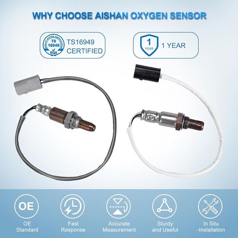 2PCS O2 Oxygen Sensor Upstream and Downstream 234-9038 234-4381 Compatible with Nissan Maxima 2009, Altima 2008 2009 2010 L4 2.5L V6 3.5L Replace 226931AA0A 22690-ED000 in Saudi Arabia