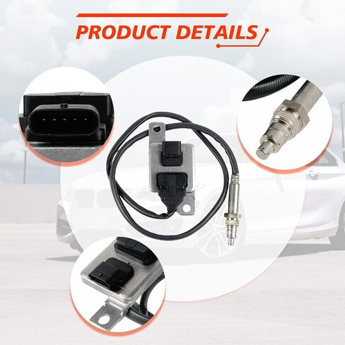 مستشعر أكاسيد النيتروجين 8K0907807E، متوافق مع محركات 2012 2013 2014 2015 VW Passat 2.0L، مستشعر أكسيد النيتروجين للسيارات يستبدل الجزء 5WK96688 in Kuwait