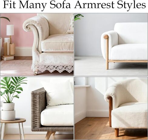 Remote Control Holder, Sofa Armrest Bedside Organizer Arm Chair for Recliner Armchair Caddy Couch, Non-Slip Armchair Caddy Storage with 6 Pockets for Magazine, Tablet, Phone, Brown in Kuwait