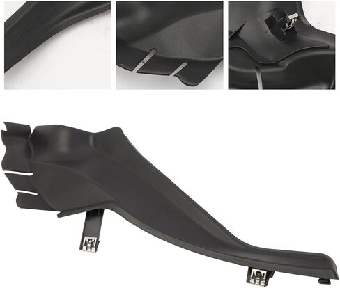 for J&eep for Cherokee 2014 2015 Car Front Right Left Fender to Cowl Hood Side Seal Extension Windshield Wiper Cover 68102561AC Windshield Wiper Water Deflector Plate(Right Passenger Side) in Saudi Arabia