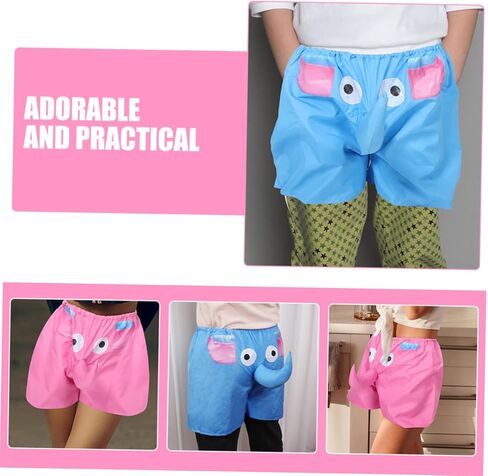 POPETPOP 2pcs Funny Elephant for Adults Boys and Girls Unique Elephant Nose Design for Animal Parties Family Games Creative Pranks Unisex Comfortable Homewear in Saudi Arabia