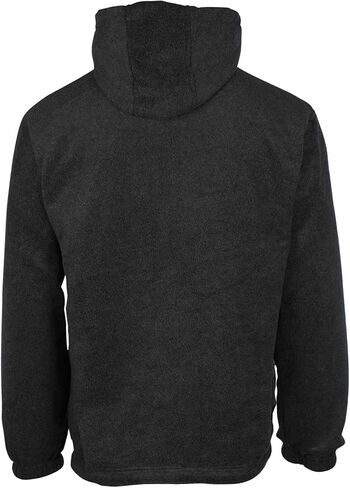 Renegade Men's Reversible Water Resistant Polar Fleece Lined Hooded Rain Jacket (2XL, Black) in Saudi Arabia