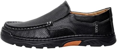 Men's Slip-on Casual Shoes Low-top Round-Toed Shoes Breathable wear-Resistant Shock-Absorbing Soft-Soled Shoes for Men in Saudi Arabia