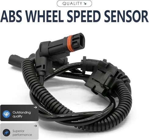 2 قطعة مستشعر سرعة العجلات الخلفية اليسرى واليمنى متوافق مع كرايسلر 300 تشالنجر تشارجر ماغنوم 4779246AA RWD 05 06 07 08 09 10 2005 2006 2007 2008 2009 2010 in Kuwait