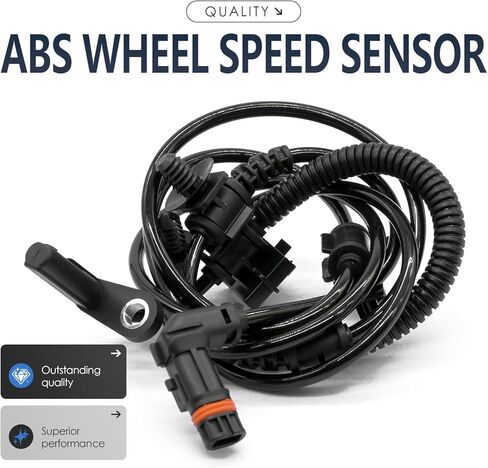 2 قطعة مستشعر سرعة العجلات الخلفية اليسرى واليمنى متوافق مع كرايسلر 300 تشالنجر تشارجر ماغنوم 4779246AA RWD 05 06 07 08 09 10 2005 2006 2007 2008 2009 2010 in Kuwait