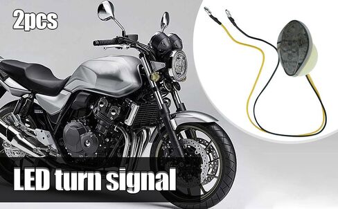 2 قطعة دراجة نارية Led فلوش جبل الجبهة بدوره مصباح إشارة استبدال لهوندا CBR600RR CBR1000RR 2004 2005 2006 2007 CBR 600 F4 F4i CBR900 CBR919 in Saudi Arabia