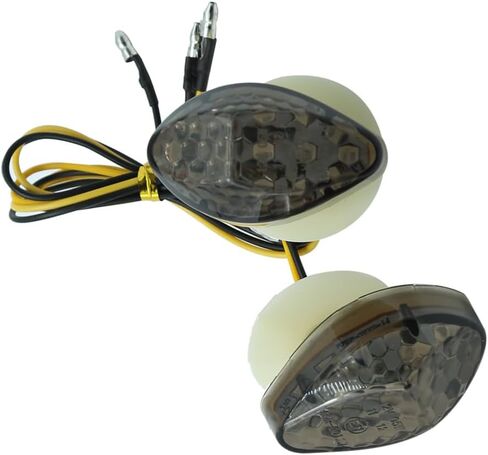2 قطعة دراجة نارية Led فلوش جبل الجبهة بدوره مصباح إشارة استبدال لهوندا CBR600RR CBR1000RR 2004 2005 2006 2007 CBR 600 F4 F4i CBR900 CBR919 in Saudi Arabia