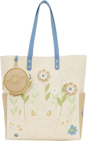 Loungefly Pokémon Floral Tote Crossbody Bag with Coin Bag in Saudi Arabia