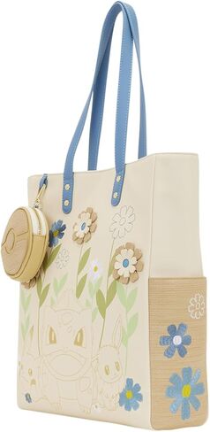 Loungefly Pokémon Floral Tote Crossbody Bag with Coin Bag in Saudi Arabia