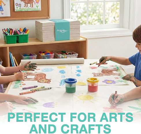 320 Sheets Packing Paper for Moving - Newspaper Paper for Wrapping, Packaging, Shipping, & Protecting Fragile Items like Glasses & Dishes - Must-Have Newsprint Moving Supplies & Box Filler (27" x 17") in Kuwait