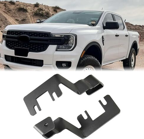 Ditch Light Brackets for Ford Ranger 2023 2024 2025 Hood Hinge Mount for LED Pod Lights in Saudi Arabia