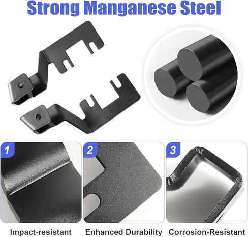 Ditch Light Brackets for Ford Ranger 2023 2024 2025 Hood Hinge Mount for LED Pod Lights in Saudi Arabia