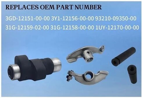 Rocker Shafts For Ymh Wline 350 450 YFM350 YFM450FX 1995-2010 B350 2004-06 Rh YXR450F 06-09 in Saudi Arabia