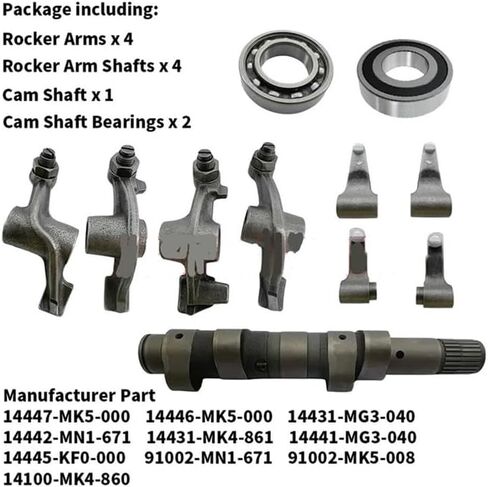 مجموعة مهاوي الروك محامل العمود لـ Hd XR600R 1985-2000 XR650L Tphy 500 NX650 88-89 in Saudi Arabia