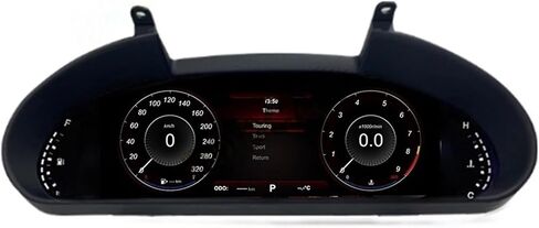 عداد السرعة الافتراضي في قمرة القيادة لوحة القيادة الرقمية LCD للسيارة متوافقة مع مازيراتي كواتروبورتي 2004-2012 in Kuwait