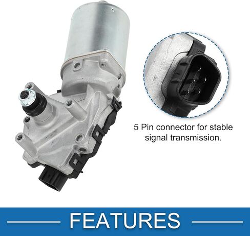 Front Windshield Wiper Motor No.25877338/20837131 Windscreen Wiper Motor Replacement for Chevrolet Silverado 2007-2010 for GMC Sierra 2008-2010 5 Pin in Saudi Arabia