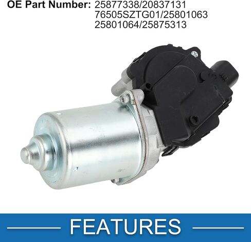 Front Windshield Wiper Motor No.25877338/20837131 Windscreen Wiper Motor Replacement for Chevrolet Silverado 2007-2010 for GMC Sierra 2008-2010 5 Pin in Saudi Arabia