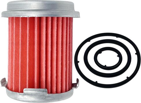 2014 Civic Transmission Filter with Transmission Oil-fluid Cooler O-rings Compatible with Honda Accord CR-V Civic HR-V Pilot Replacement for Acura TL RDX MDX TSX RLX 25450-P4V-013 in Saudi Arabia