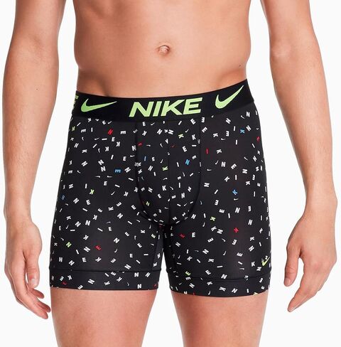 مجموعة سراويل داخلية Nike Big Boys Essential Dri-Fit من 3 قطع (الولايات المتحدة، ألفا، متوسط، عادي، متعدد/أسود) in Saudi Arabia
