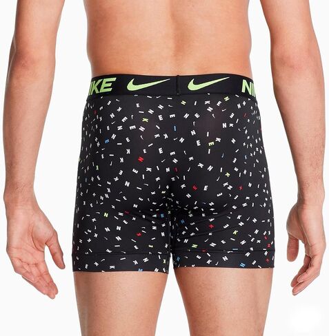 مجموعة سراويل داخلية Nike Big Boys Essential Dri-Fit من 3 قطع (الولايات المتحدة، ألفا، متوسط، عادي، متعدد/أسود) in Saudi Arabia