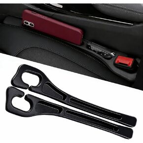 عبوتان من حشو فجوات مقعد السيارة، منظم حشو الفجوات الجانبية لمقعد السيارة مع حامل هاتف، ملاءمة عالمية لملء الفجوة بين المقعد ووحدة التحكم، ملحقات السيارات لشاحنة الدفع الرباعي سيدان in Kuwait