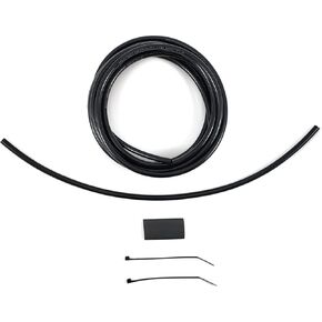 مجموعة خرطوم تنفيس المكربن ​​العالمي 4 مم معرف تجاوز 10 أقدام تناسب Keihin Mikuni Carb Mx ATV Max-Motorsports (أسود) مختلف UNI10 in Kuwait