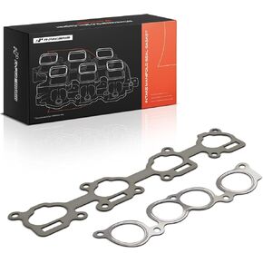 مجموعة A-Premium مكونة من قطعتين من حشية مشعب سحب المحرك السفلي والعلوي المتوافقة مع Mazda B2600 1989-1993، MPV 1989-1994، 2.6L in Kuwait