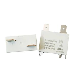 JQX-HF102F-T-12VDC 20A مرحل سخان المياه (HF102F T 12VDC[أبيض]) in Kuwait