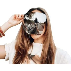 Dan&Dre Face Sunglasses Visor Full Face Cover Visor Glasses Face Cover Protective Eyewear in Kuwait