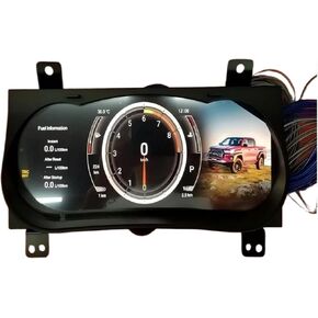 لوحة لوحة القيادة الرقمية LCD للسيارة عداد السرعة قمرة القيادة متوافق مع Toyota Hilux 2015-2020 in Kuwait