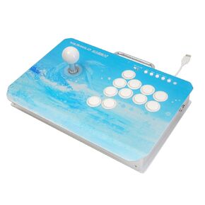 عصا القتال Varmilo Kassai Pro Arcade، وحدة تحكم سريعة، فئة البطولة لألعاب القتال (Sea Melody)، متوافقة مع أجهزة الكمبيوتر/PS4/PS5/Switch1/Switch2 in Kuwait