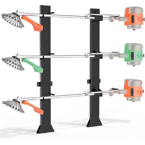 رف أكل الأعشاب 3 أماكن للمقطورة، رفوف تشذيب للمقطورات المفتوحة، حامل رف أكل الأعشاب لشاحنة مقطورة المناظر الطبيعية ملحقات معدات العشب مع قفل in Kuwait