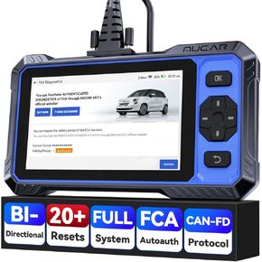 ماسح ضوئي OBD2، أداة تشخيص السيارة MUCAR 682 المدعومة بالذكاء الاصطناعي، أداة مسح ضوئي ثنائية الاتجاه للسيارات، ماسح ضوئي لتشخيص الأنظمة الكاملة للسيارة، ماسح ضوئي للسيارة مع 20+ إعادة ضبط، CAN FD & FCA SGW، تحديث مجاني مدى الحياة in Kuwait