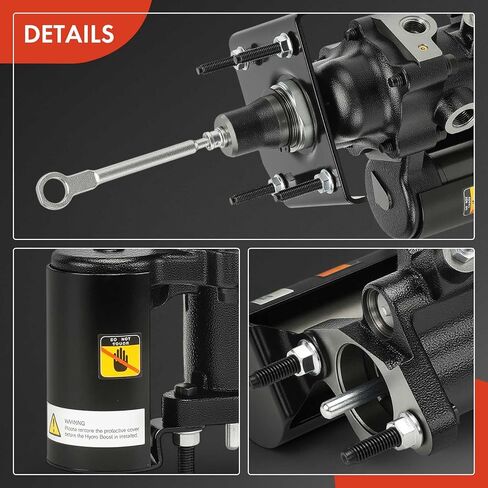 A-Premium Hydro- Boost Hydraulic Power Brake Booster Compatible with Ford F-250 F-350 F-450 Super Duty 1999-2004, F-550 Super Duty 1999-2004, Excursion 2000-2005, Without Master Cylinder in Kuwait