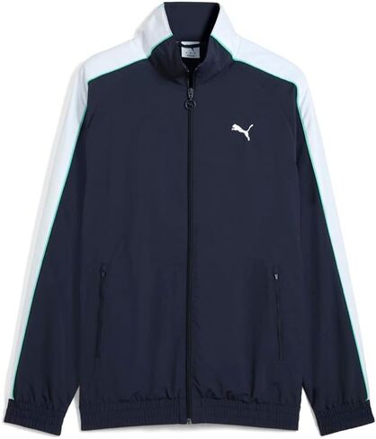 PUMA Mens T7 Oversized Athletic Outerwear Casual - Blue in Saudi Arabia