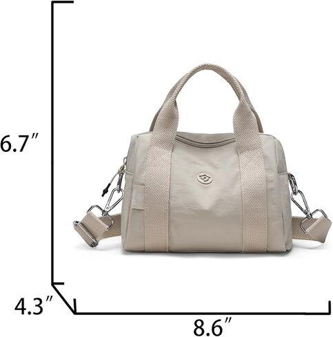 Cute Mini Nylon Backpack Purse For Women Casual Lightweight Durable 8.6 Inch Small Wallet in Saudi Arabia