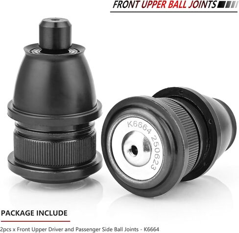JLEO K6664 2PCS Front Upper Suspension Ball Joint for 2002-2009 Chevy Trailblazer SSR,for 2002-2009 GMC Envoy XL/XUV,for Buick Rainier,for Isuzu Ascender,for Oldsmobile Bravada,for Saab 9-7X 2WD/4WD in Saudi Arabia