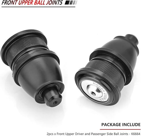 JLEO K6664 2PCS Front Upper Suspension Ball Joint for 2002-2009 Chevy Trailblazer SSR,for 2002-2009 GMC Envoy XL/XUV,for Buick Rainier,for Isuzu Ascender,for Oldsmobile Bravada,for Saab 9-7X 2WD/4WD in Saudi Arabia