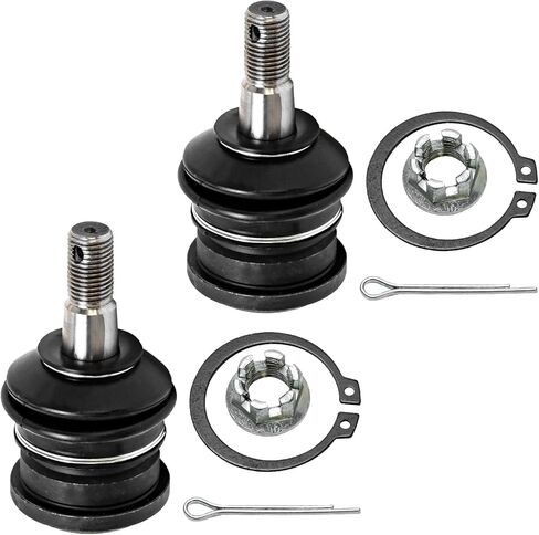 Detroit Axle - 8pc Front Suspension Kit for 2004-2006 Toyota Tundra, 2004-2007 Sequoia, 4 Upper & Lower Ball Joints, 4 Inner & Outer Tie Rods Replacement in Saudi Arabia