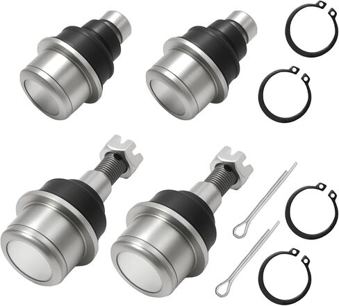 4Pcs 706202044 Upper/Lower Ball Joints, Replacement for Commander 1000 DPS 2016-2022 Replacement for Defender 700 2022, Replaces 706202045 in Saudi Arabia