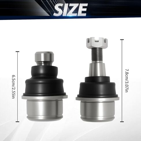 4Pcs 706202044 Upper/Lower Ball Joints, Replacement for Commander 1000 DPS 2016-2022 Replacement for Defender 700 2022, Replaces 706202045 in Saudi Arabia