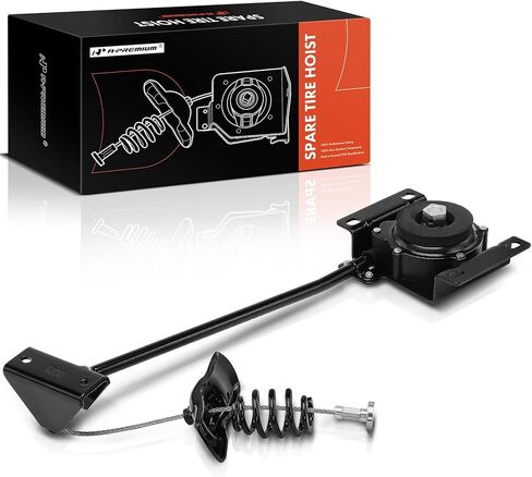 A-Premium Spare Tire Hoist Spare Tire Winch Carrier Compatible with Toyota Highlander 2010 2011 2012 2013, Replace# 519000E021, 519000E030 in Saudi Arabia