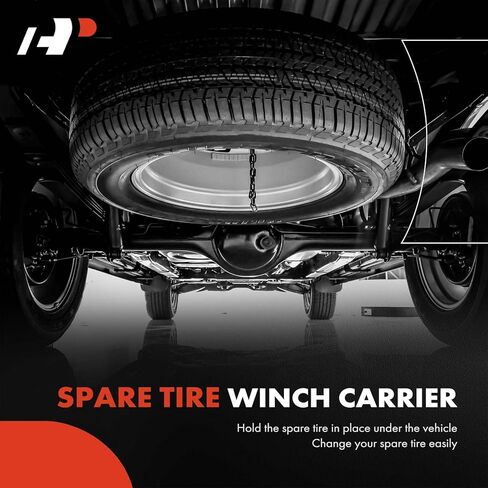A-Premium Spare Tire Hoist Spare Tire Winch Carrier Compatible with Toyota Highlander 2010 2011 2012 2013, Replace# 519000E021, 519000E030 in Saudi Arabia