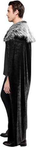 Rubies Faux Fur Trimmed Cape for Adults, Men's One Size in Saudi Arabia